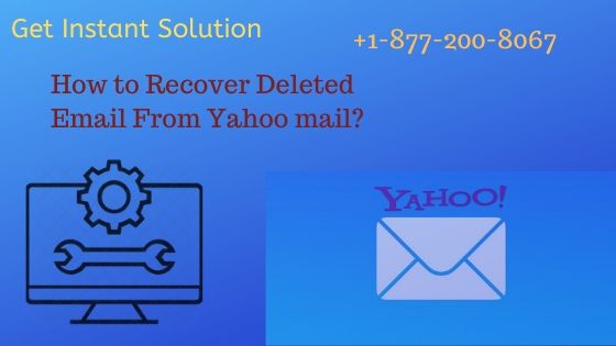 How to recover deleted email from yahoo mail