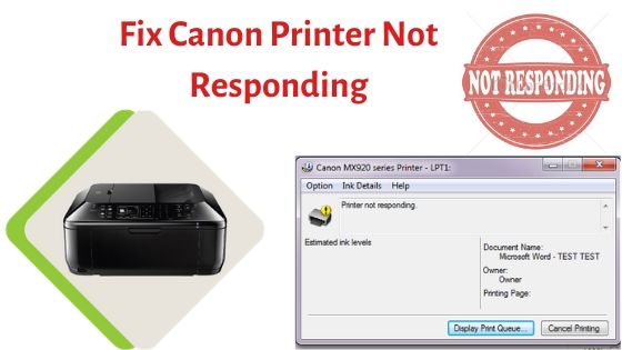 Canon Printer not responding